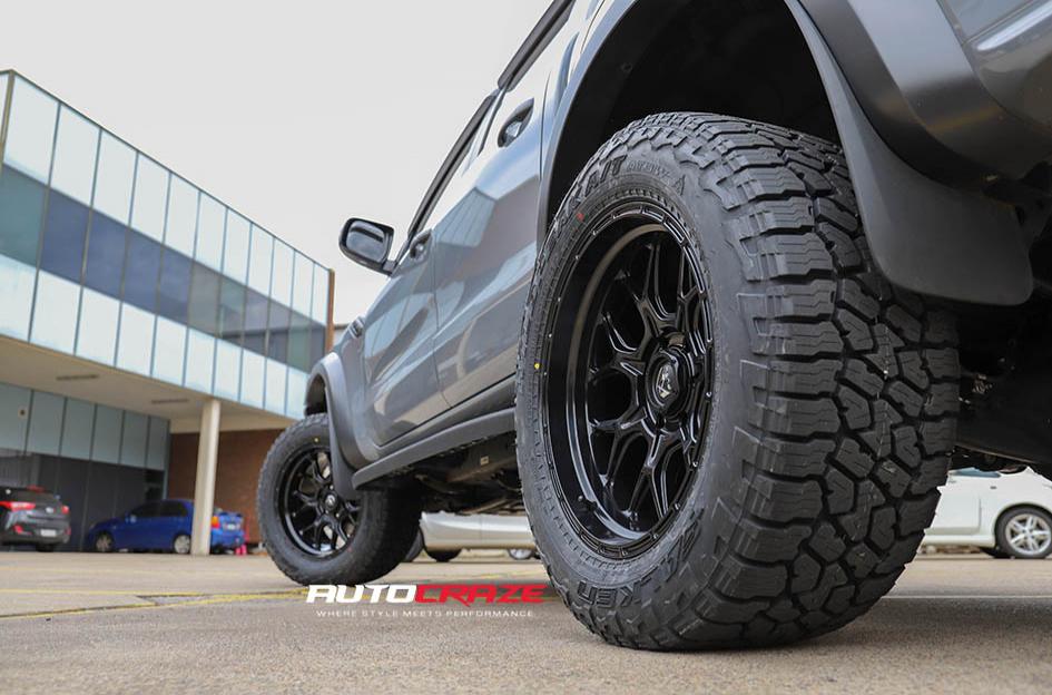 FORD RANGER RAPTOR TECH MATTE BLACK